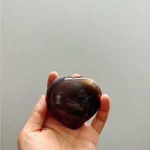 Agate Crystal Heart